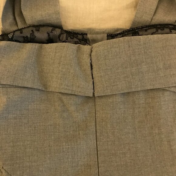 Kaufmanfranco 021 Gray Sheath Halter Dress, EUC! - Picture 16 of 16